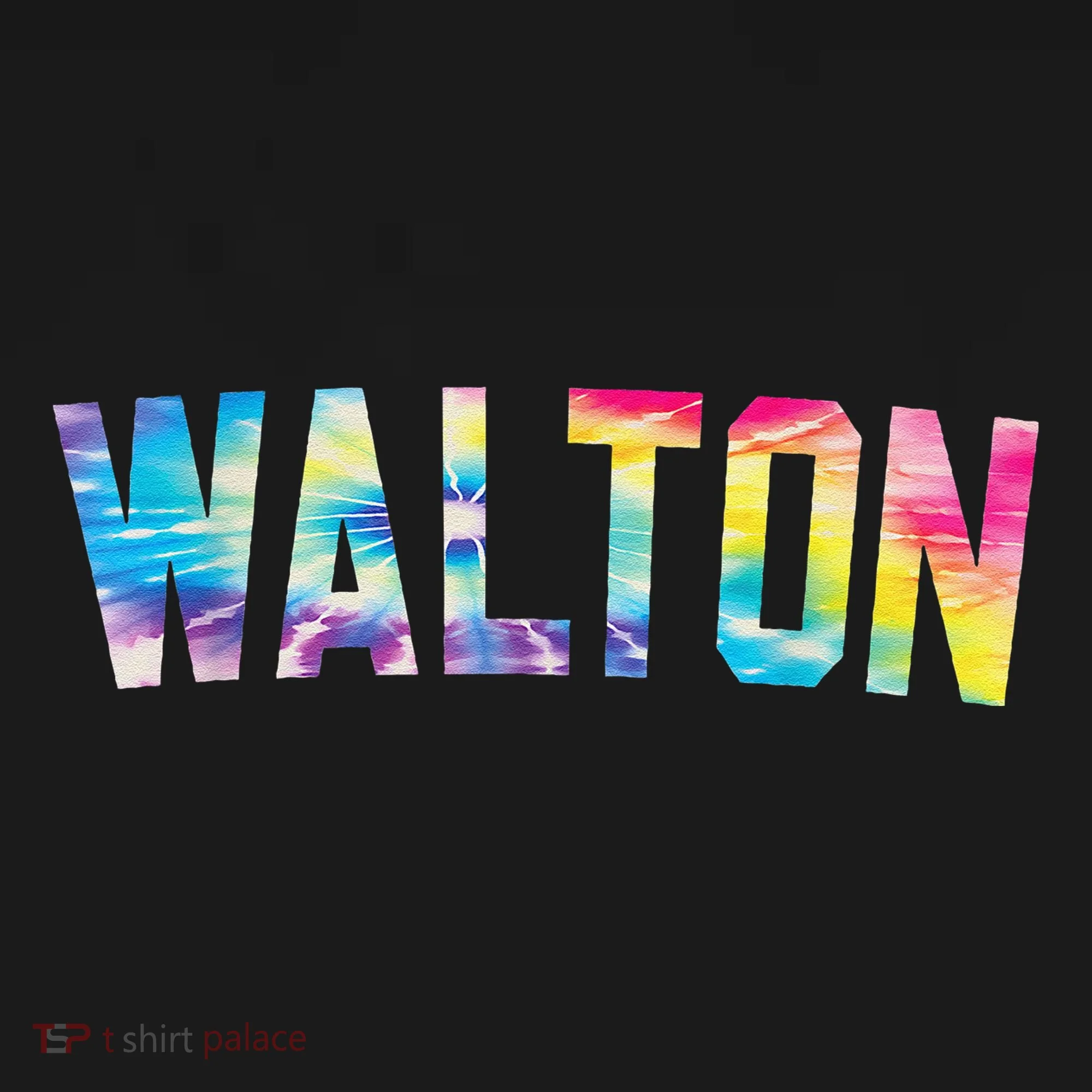 Walton Tie Dye Ornament