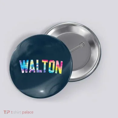 Walton Tie Dye Button
