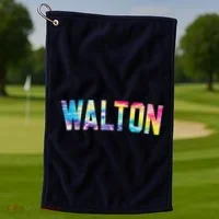 Walton Tie Dye Golf Towel thumb 1