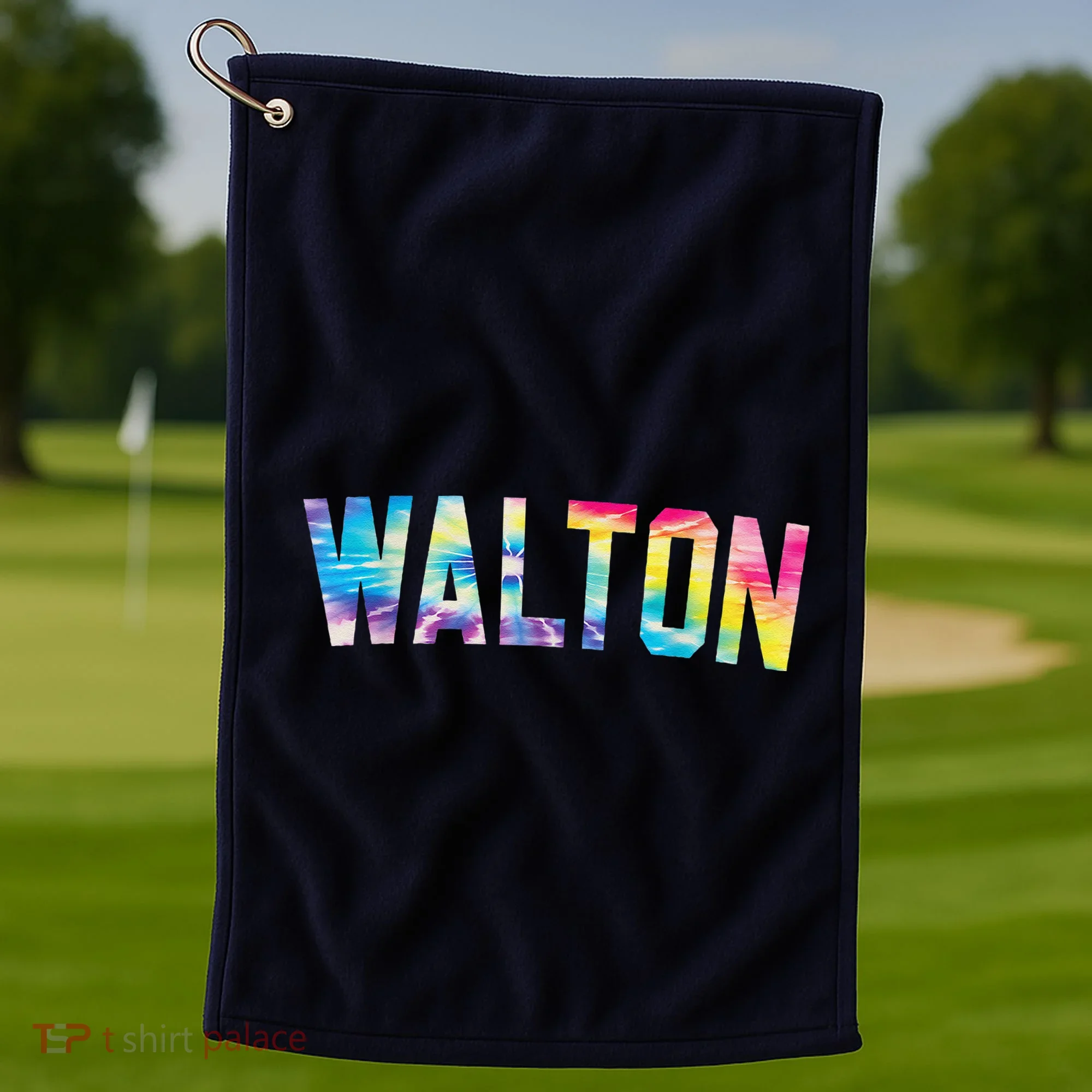 Walton Tie Dye Golf Towel