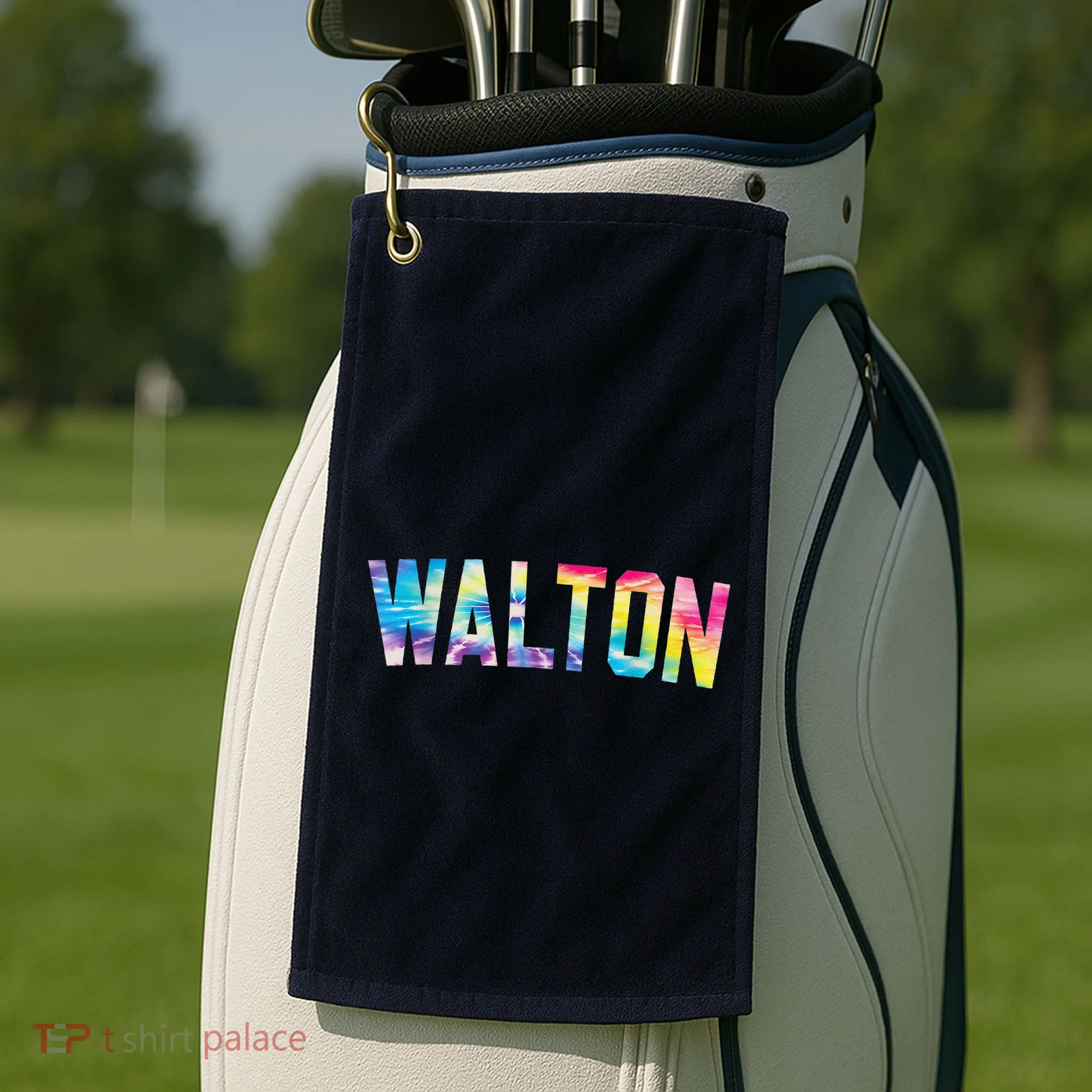 Walton Tie Dye Golf Towel