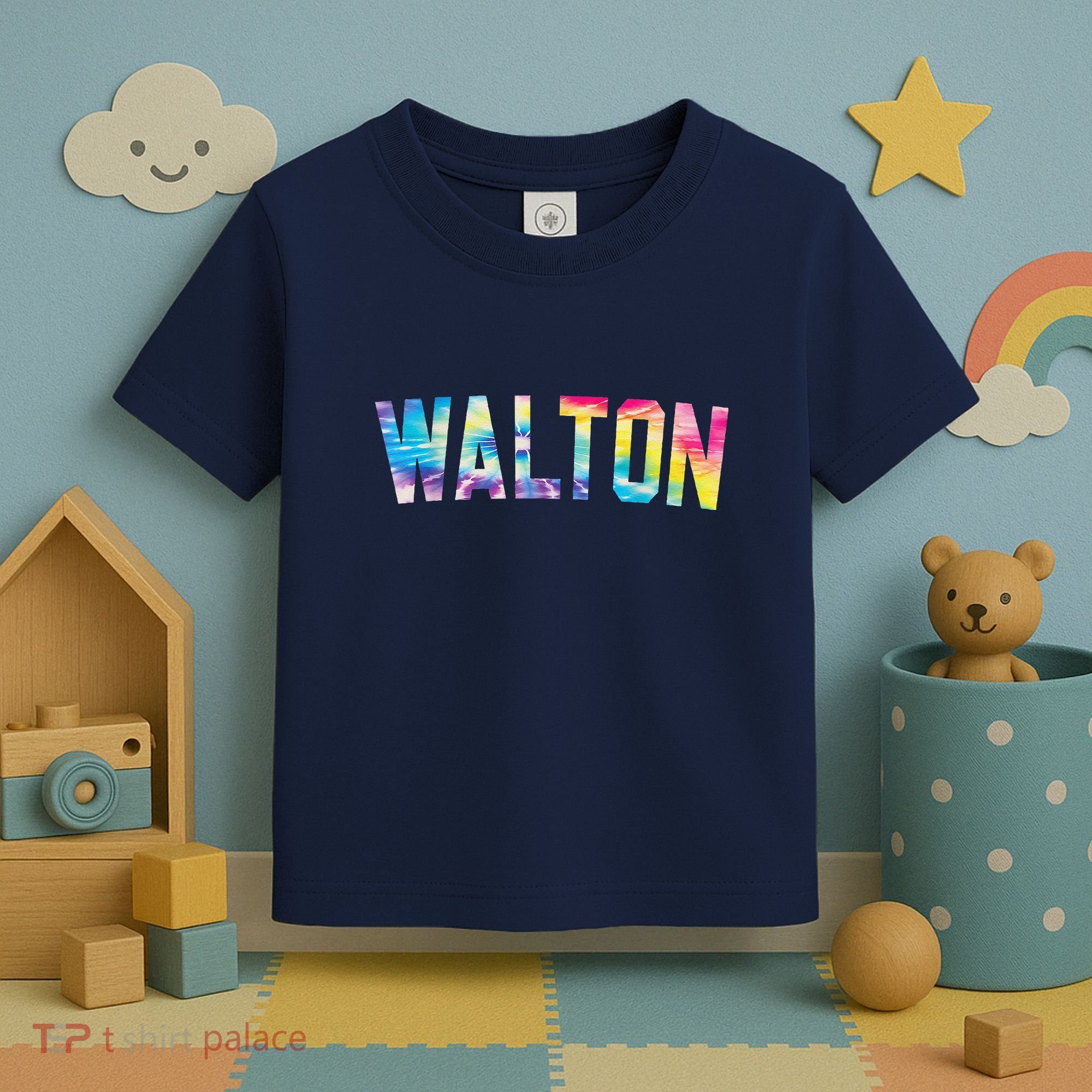 Walton Tie Dye Toddler T-Shirt