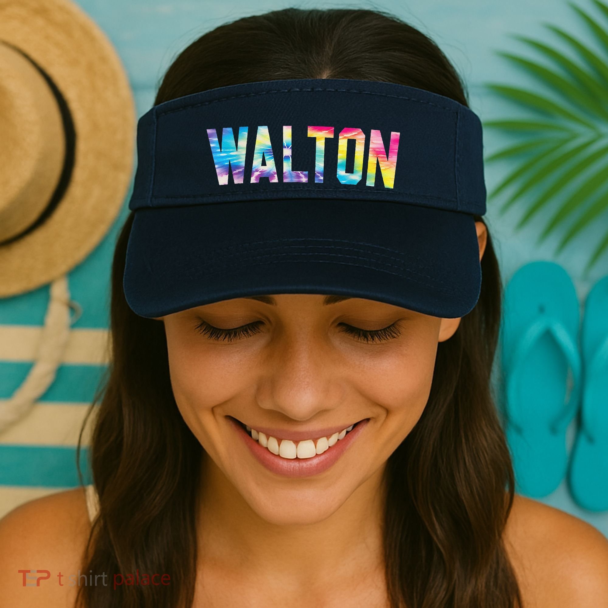Walton Tie Dye Visor