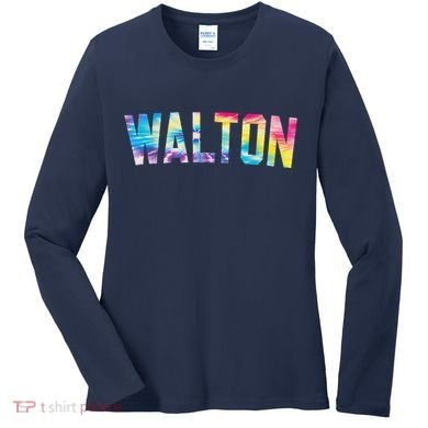 Walton Tie Dye Women's Long Sleeve Shirt