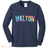 Walton Tie Dye Kids Long Sleeve Shirt thumb 0