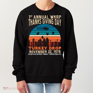 WKRP Turkey Drop 1978 Women's Sweatshirt