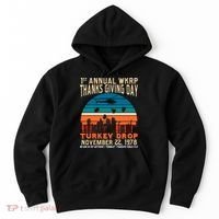 WKRP Turkey Drop 1978 Hoodie thumb 0