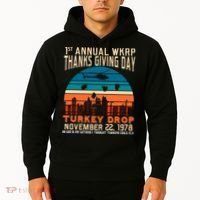 WKRP Turkey Drop 1978 Hoodie thumb 2