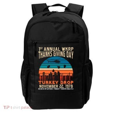 WKRP Turkey Drop 1978 Backpack