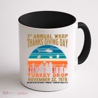 WKRP Turkey Drop 1978 Coffee Mug thumb 1