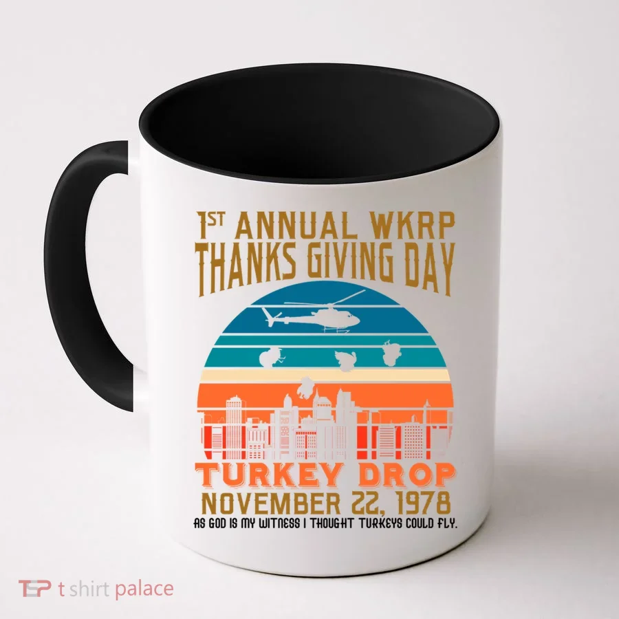 WKRP Turkey Drop 1978 Coffee Mug