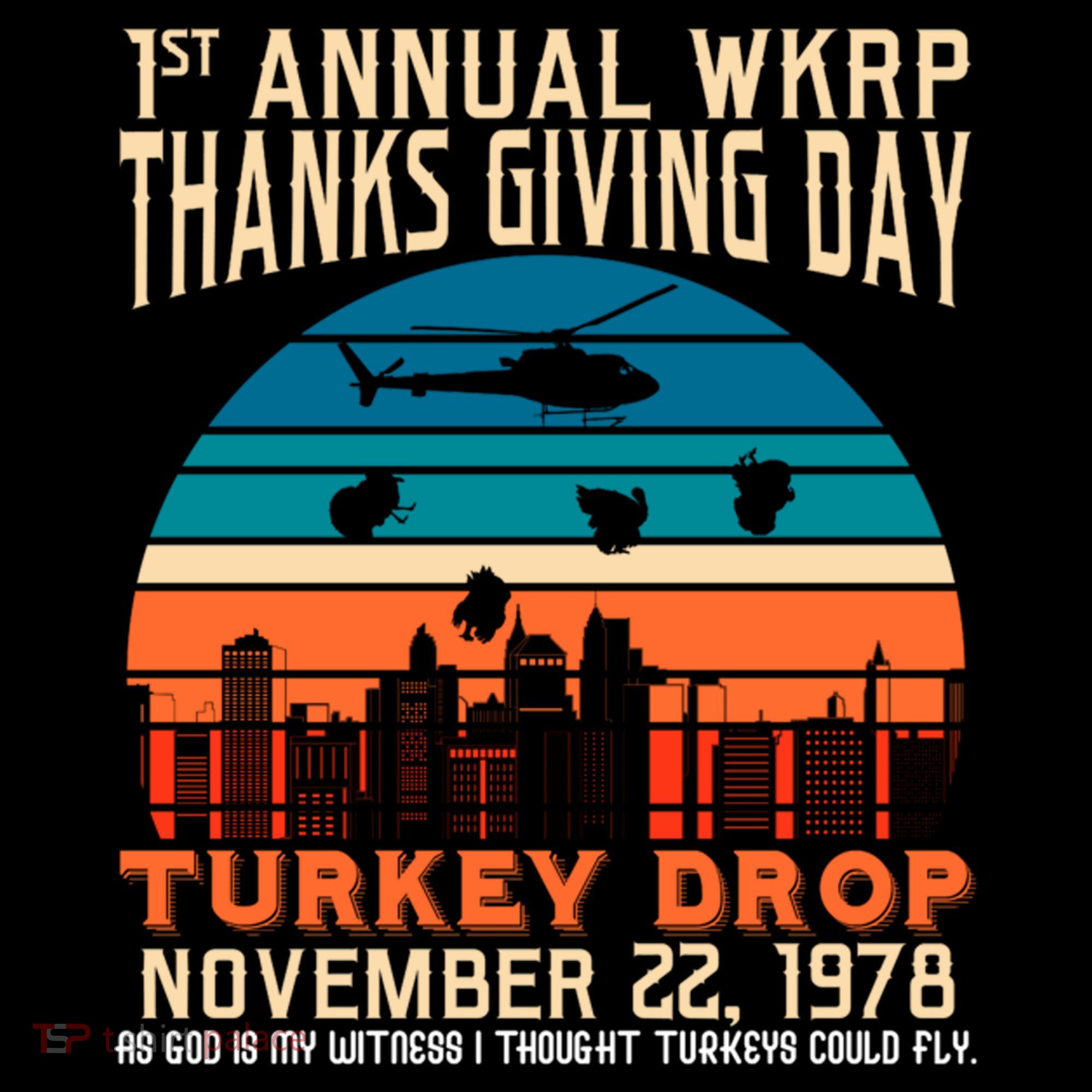 WKRP Turkey Drop 1978 Pajama Set