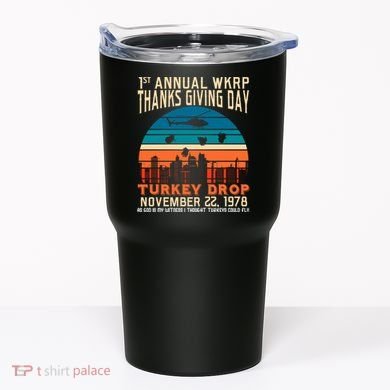 WKRP Turkey Drop 1978 Tumbler