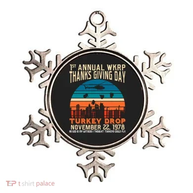 WKRP Turkey Drop 1978 Ornament