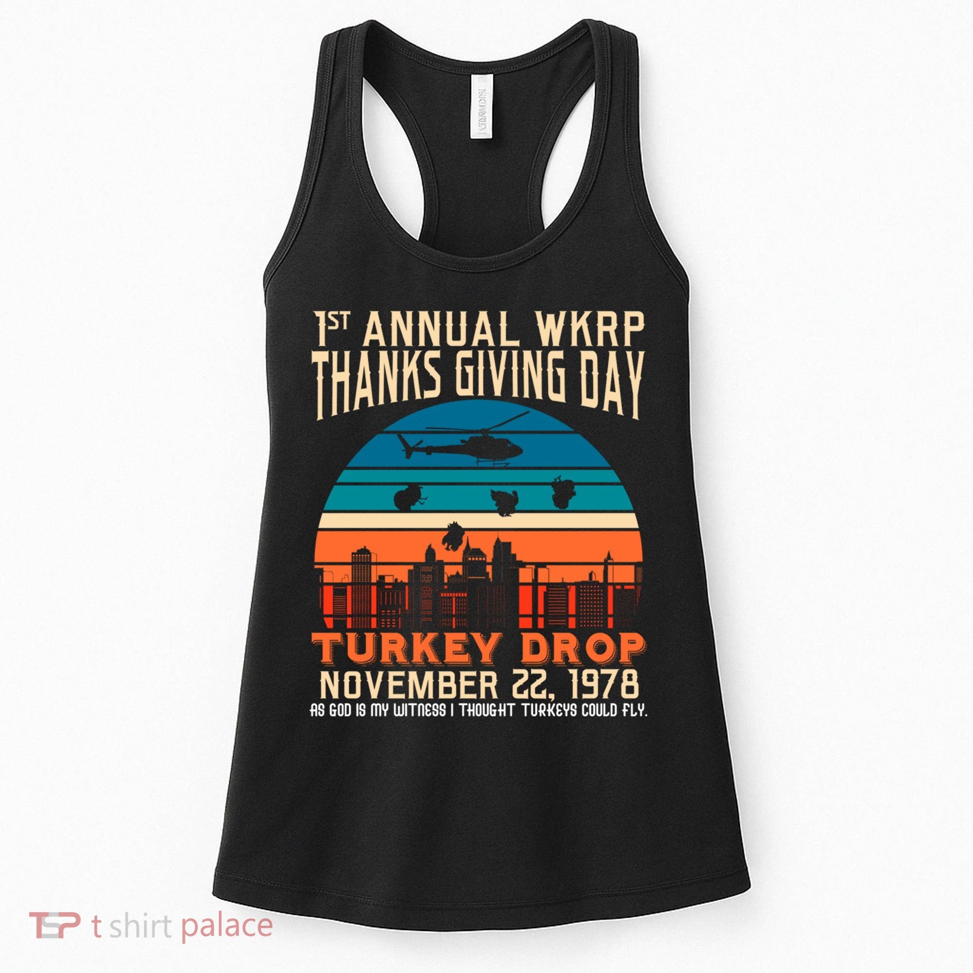 WKRP Turkey Drop 1978 Women's Tank Top