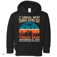 WKRP Turkey Drop 1978 Toddler Hoodie thumb 0