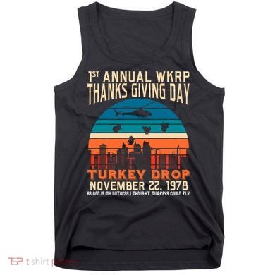 WKRP Turkey Drop 1978 Tank Top