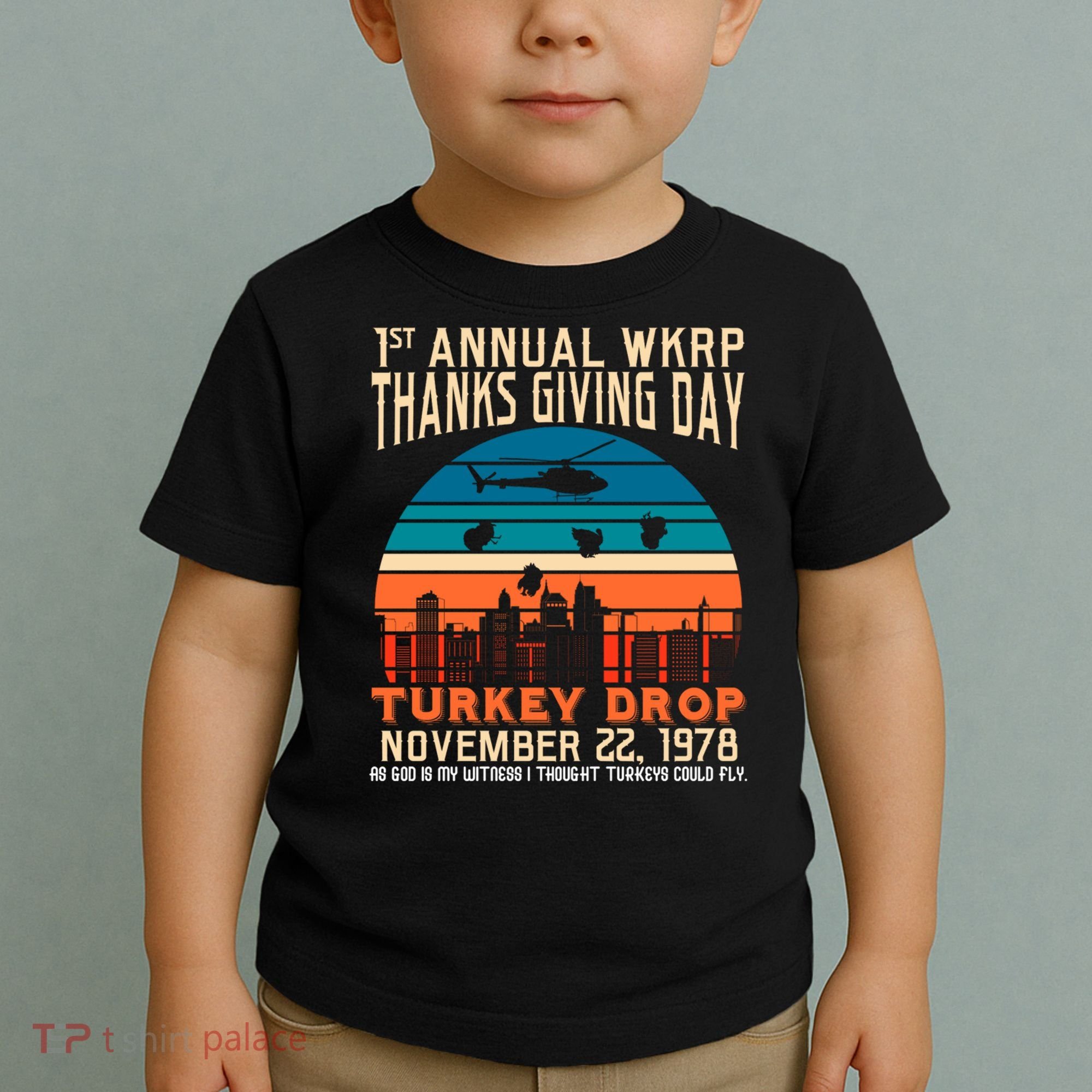 WKRP Turkey Drop 1978 Toddler T-Shirt