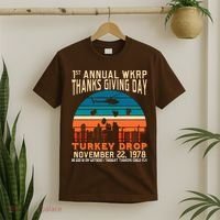 WKRP Turkey Drop 1978 T-Shirt thumb 2