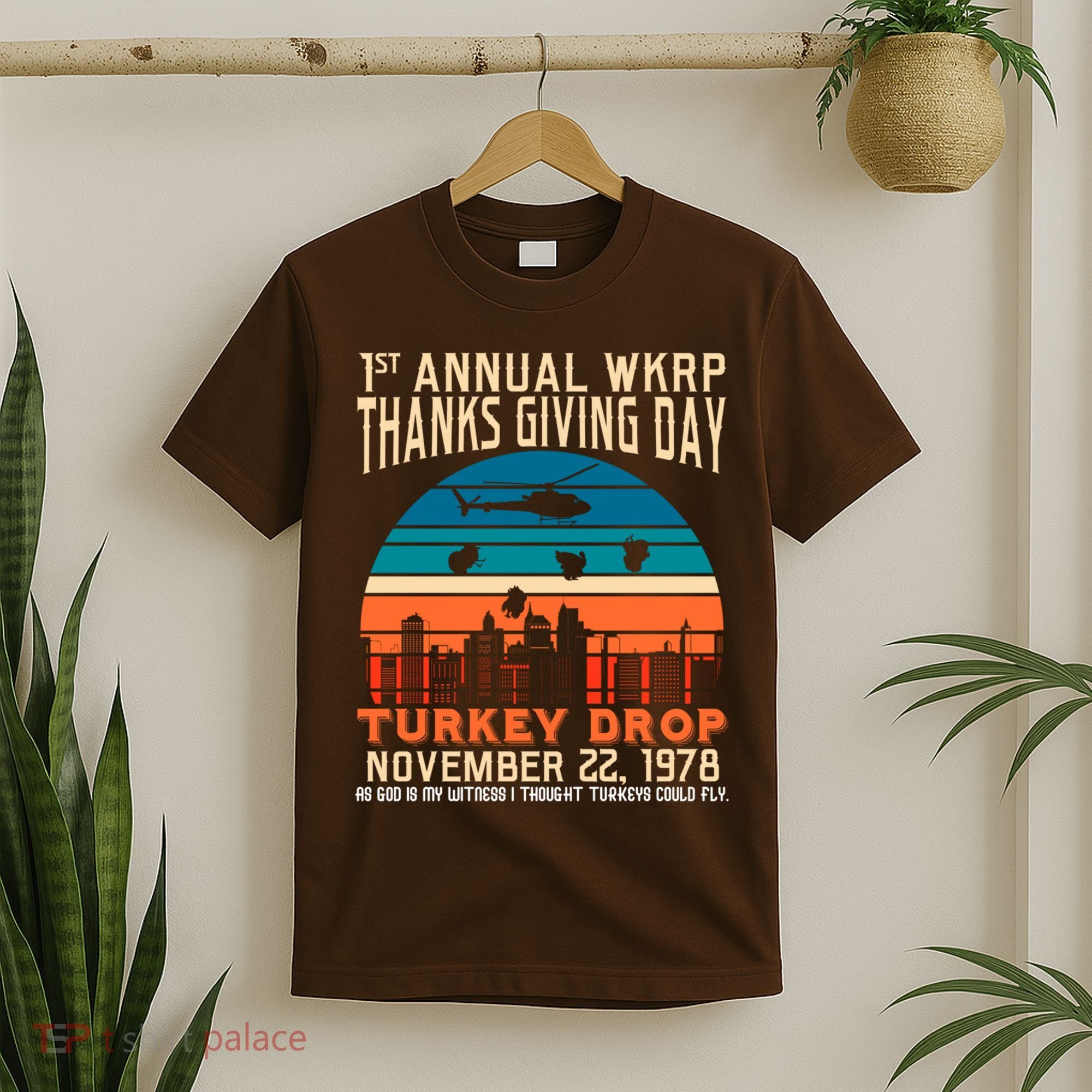 WKRP Turkey Drop 1978 T-Shirt