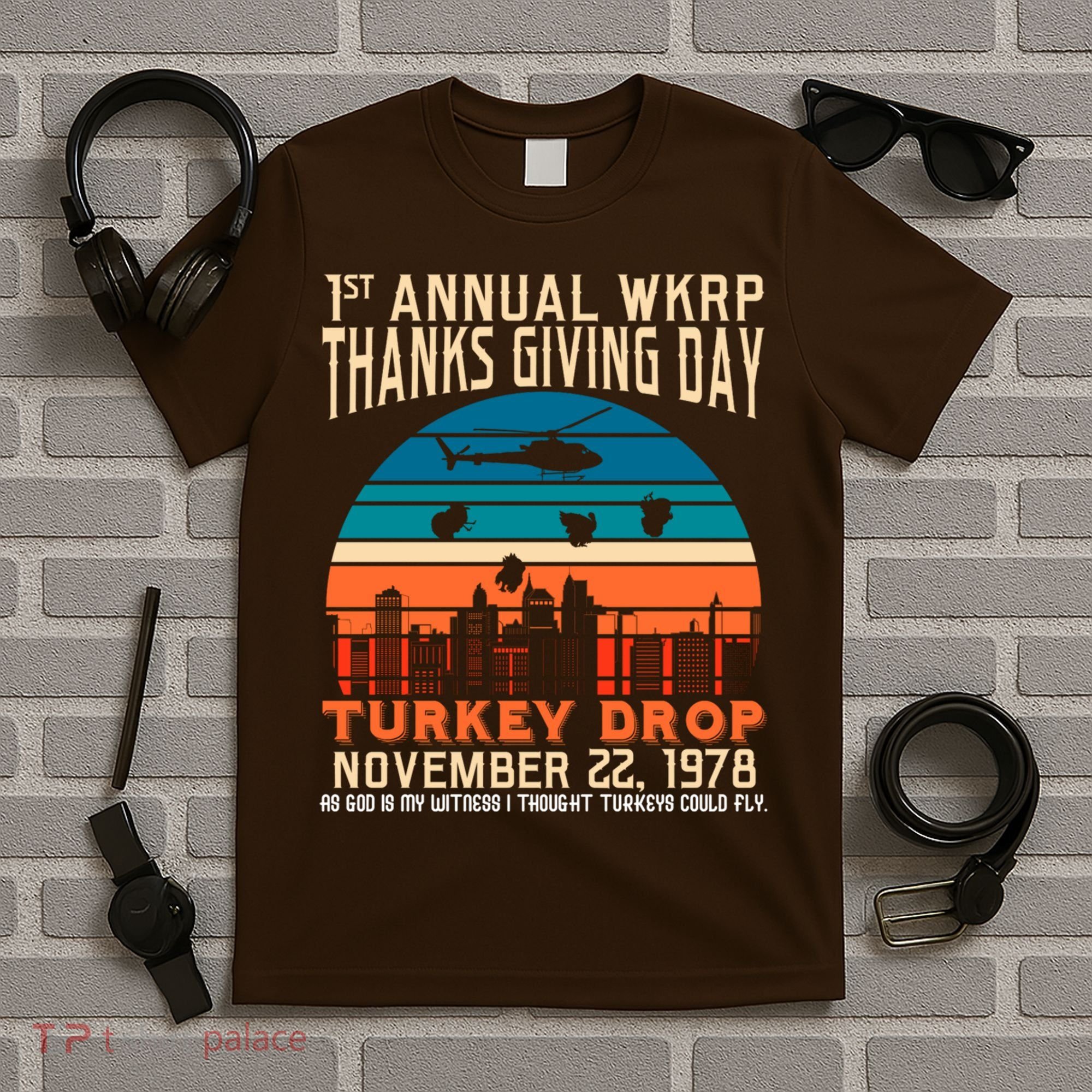 WKRP Turkey Drop 1978 T-Shirt