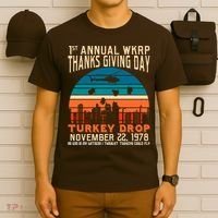 WKRP Turkey Drop 1978 T-Shirt thumb 6