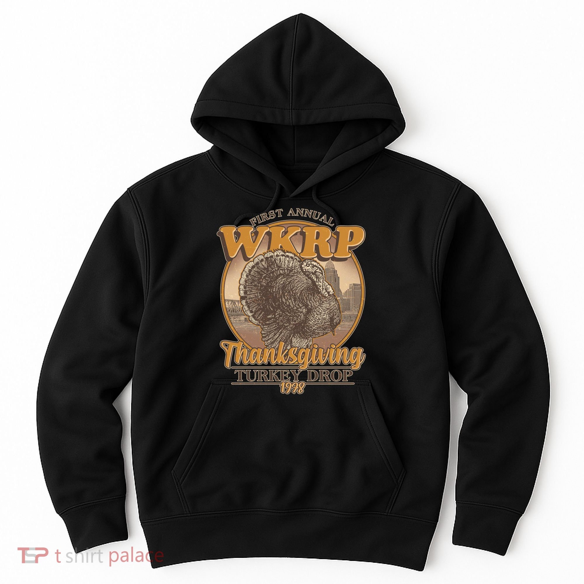 WKRP Turkey Drop 1978 Hoodie