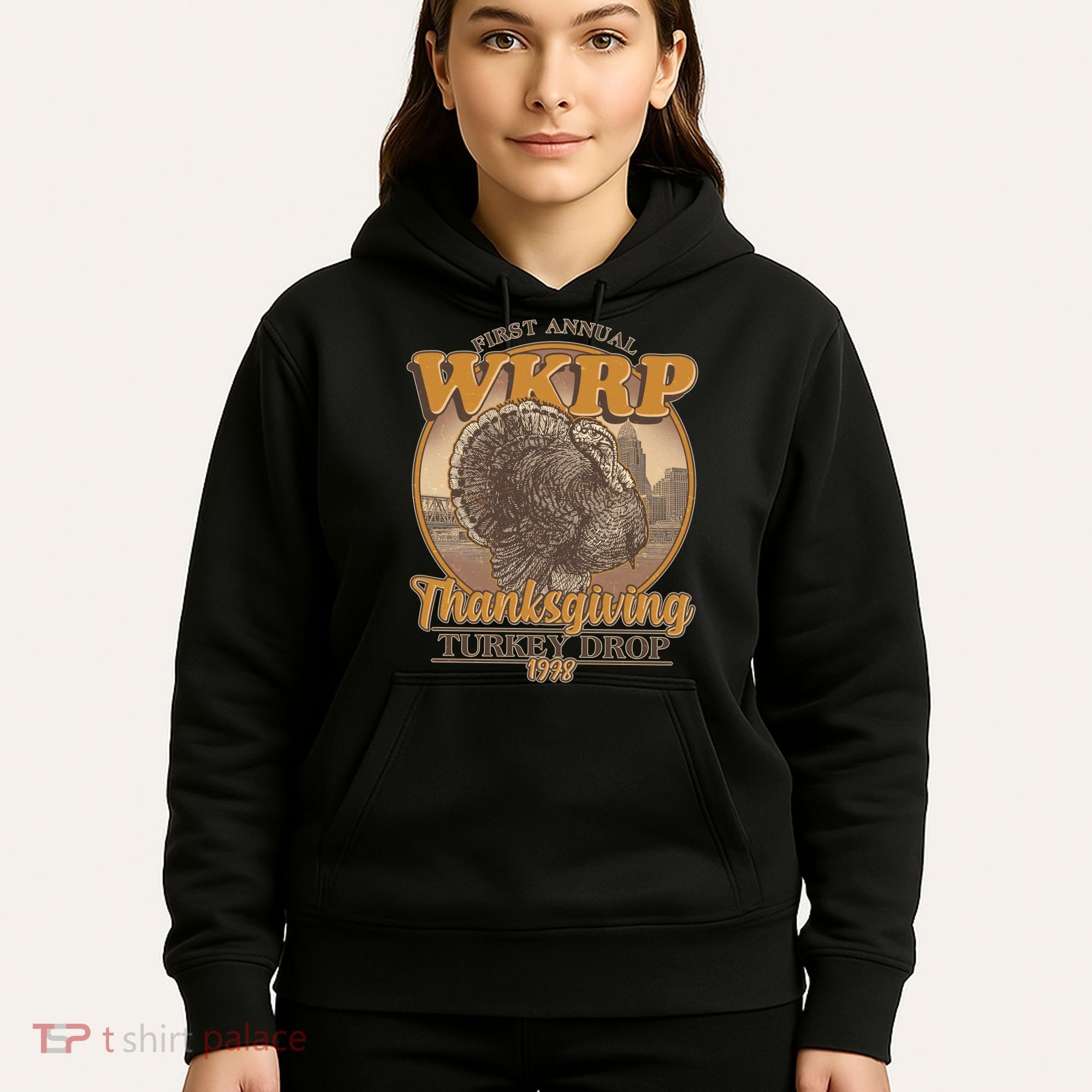 WKRP Turkey Drop 1978 Hoodie