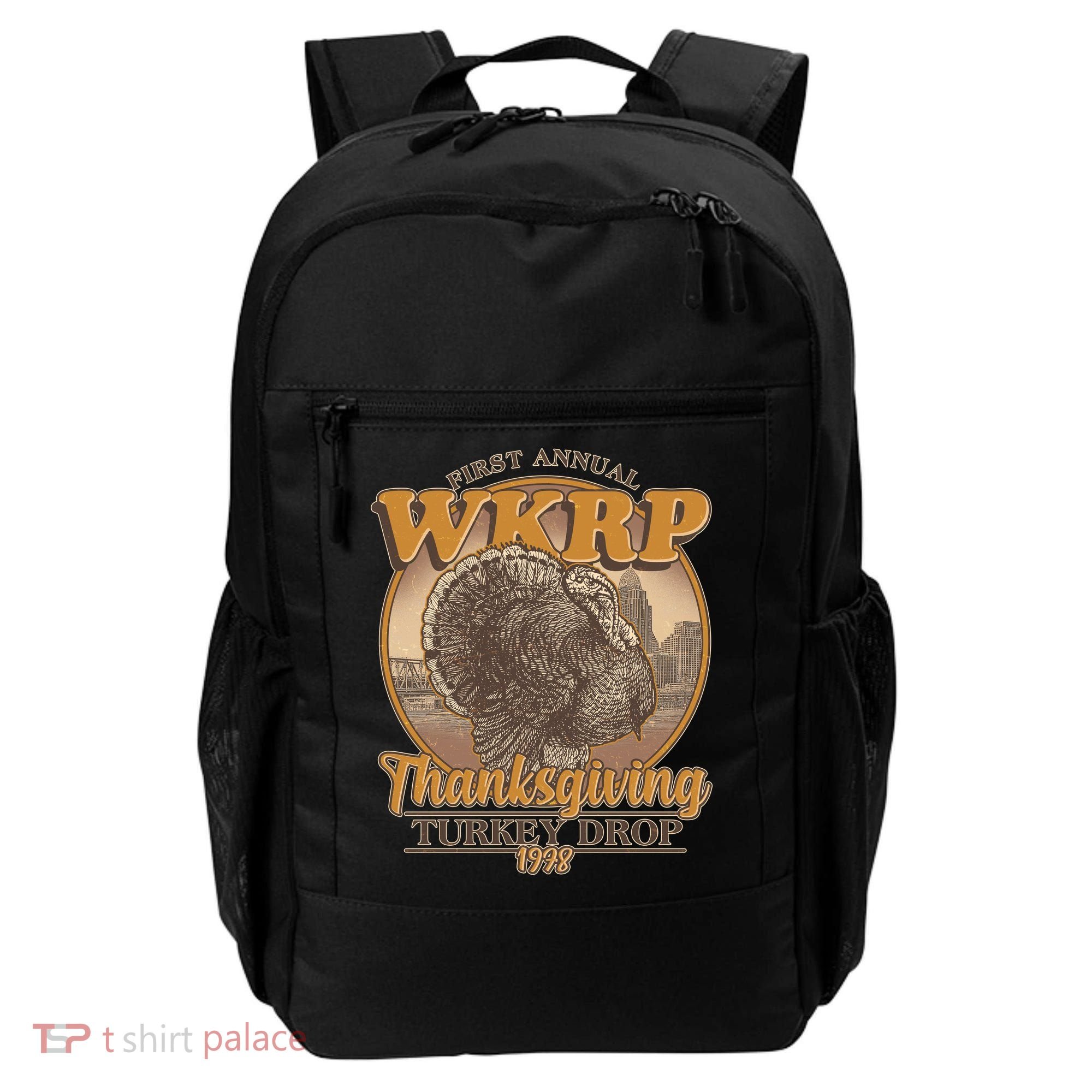 WKRP Turkey Drop 1978 Backpack