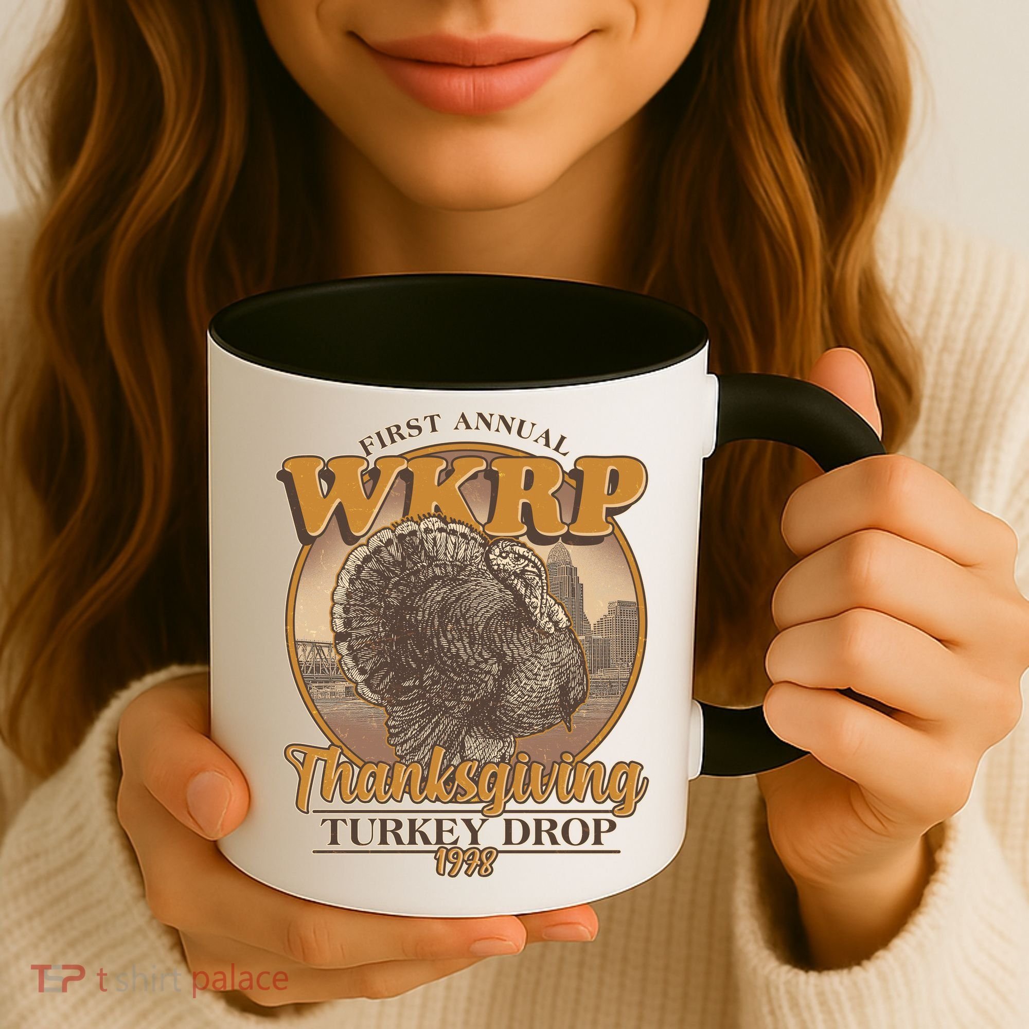 WKRP Turkey Drop 1978 Coffee Mug
