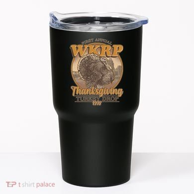 WKRP Turkey Drop 1978 Tumbler