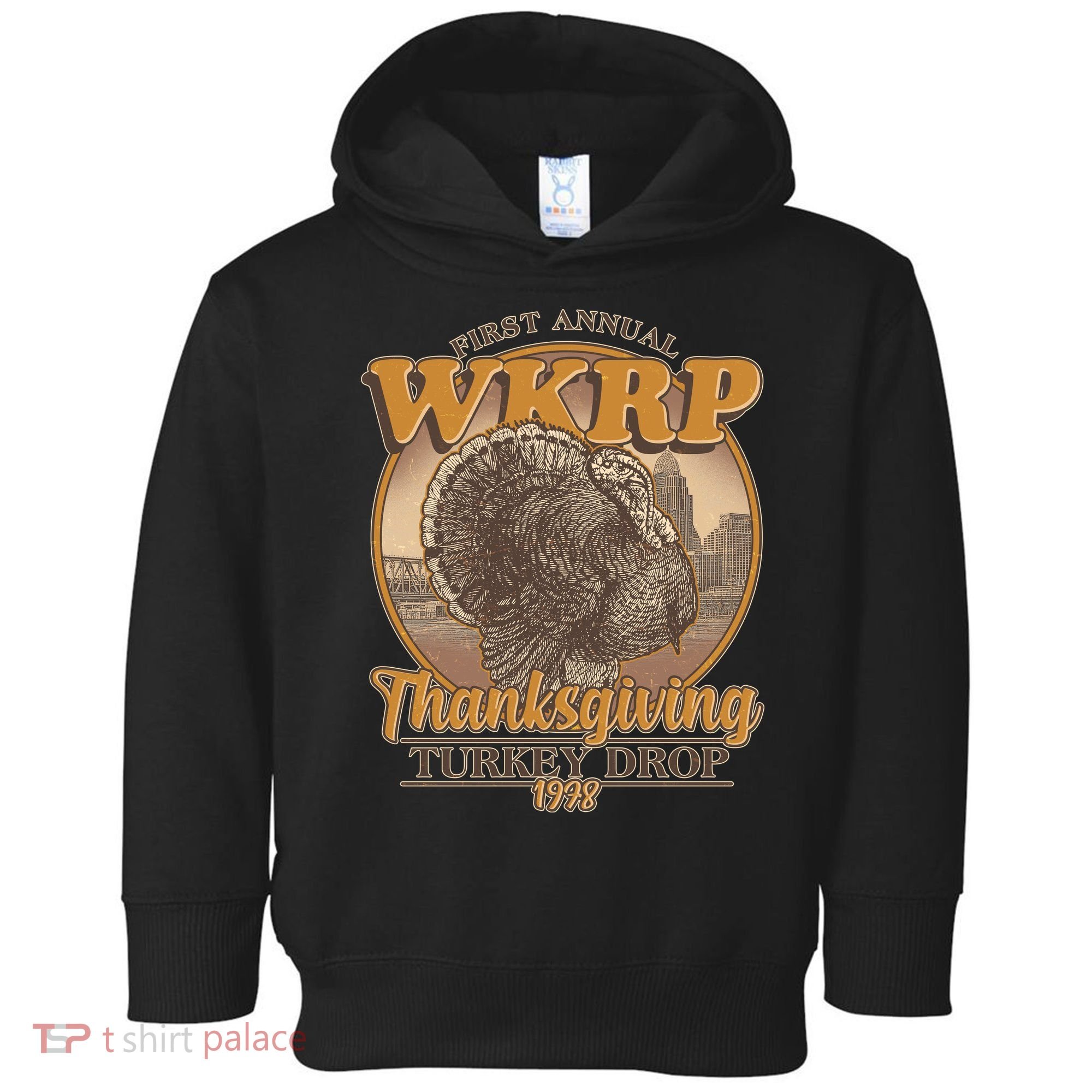 WKRP Turkey Drop 1978 Toddler Hoodie
