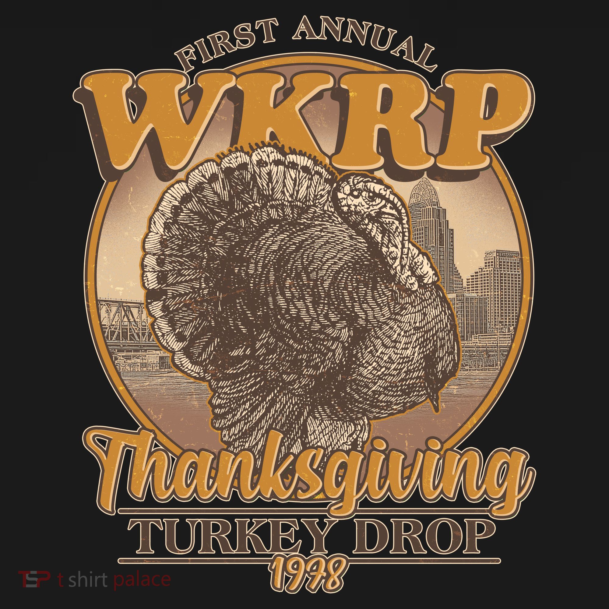 WKRP Turkey Drop 1978 Tank Top