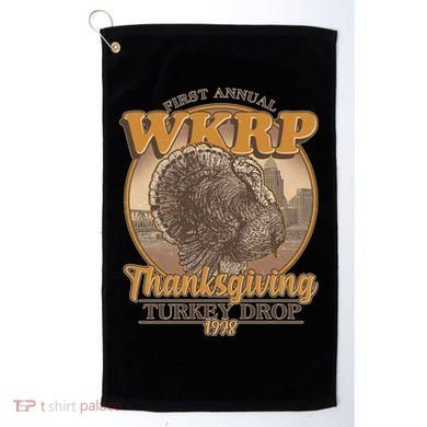 WKRP Turkey Drop 1978 Golf Towel