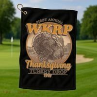WKRP Turkey Drop 1978 Golf Towel thumb 1
