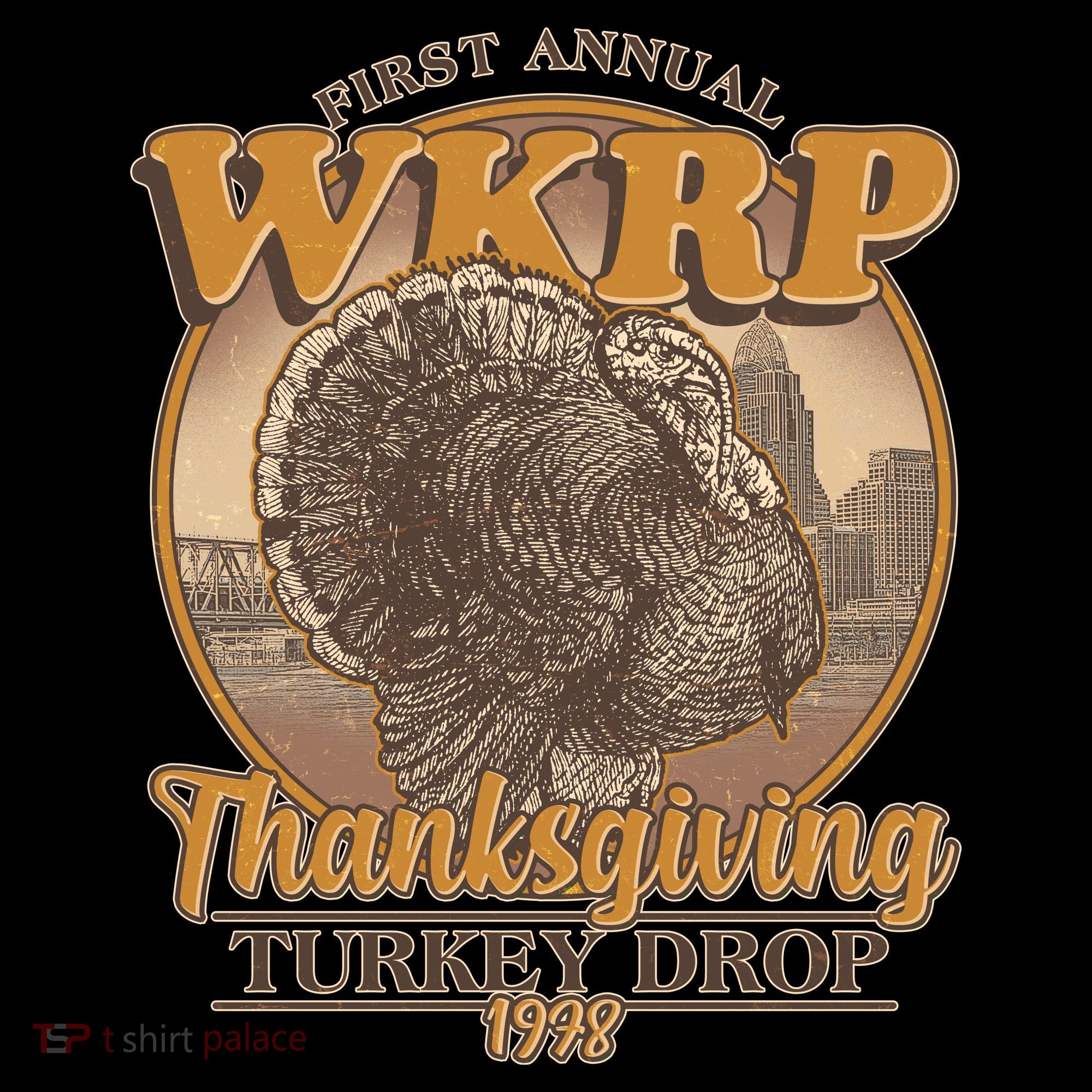 WKRP Turkey Drop 1978 Kids Hoodie