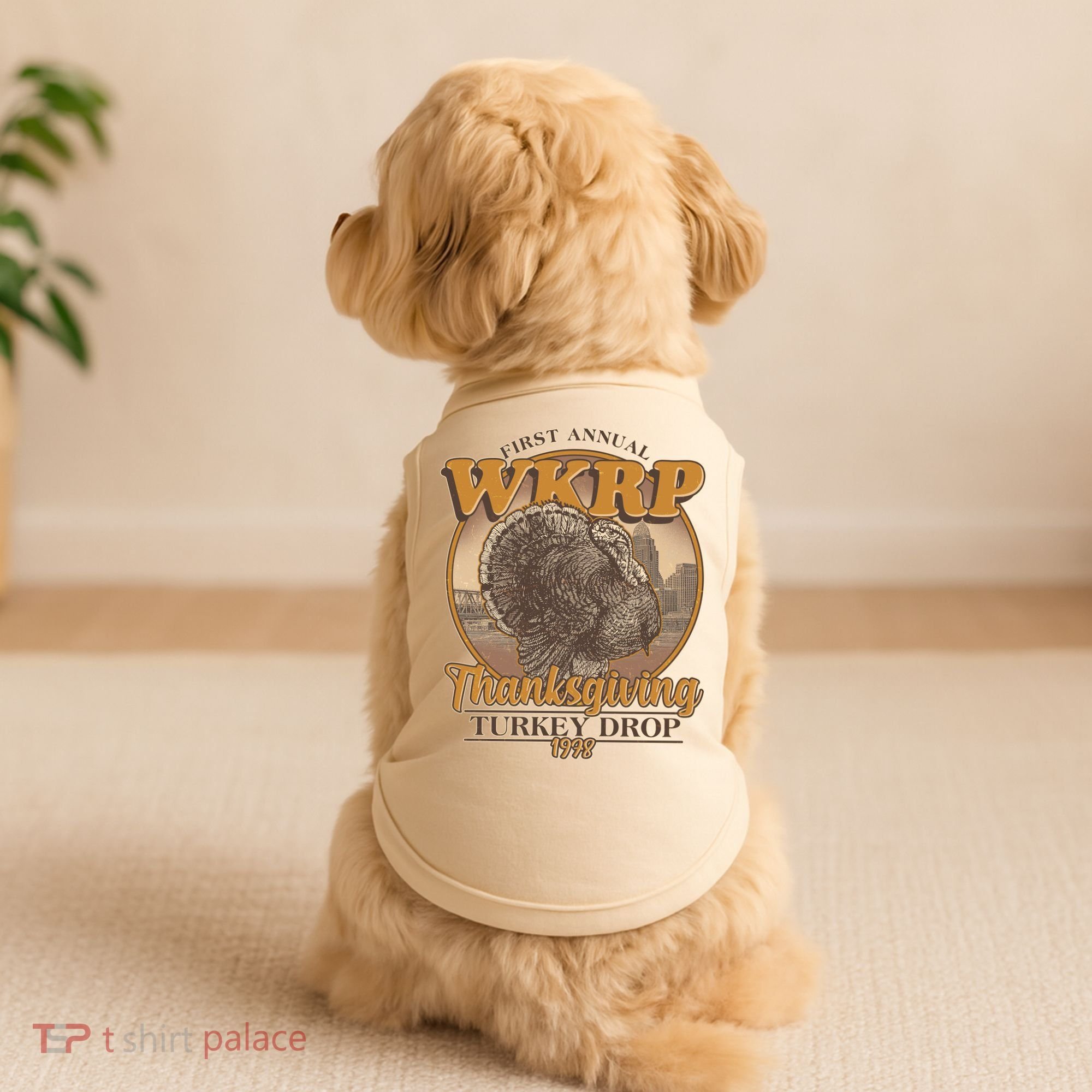 WKRP Turkey Drop 1978 Doggie Tank