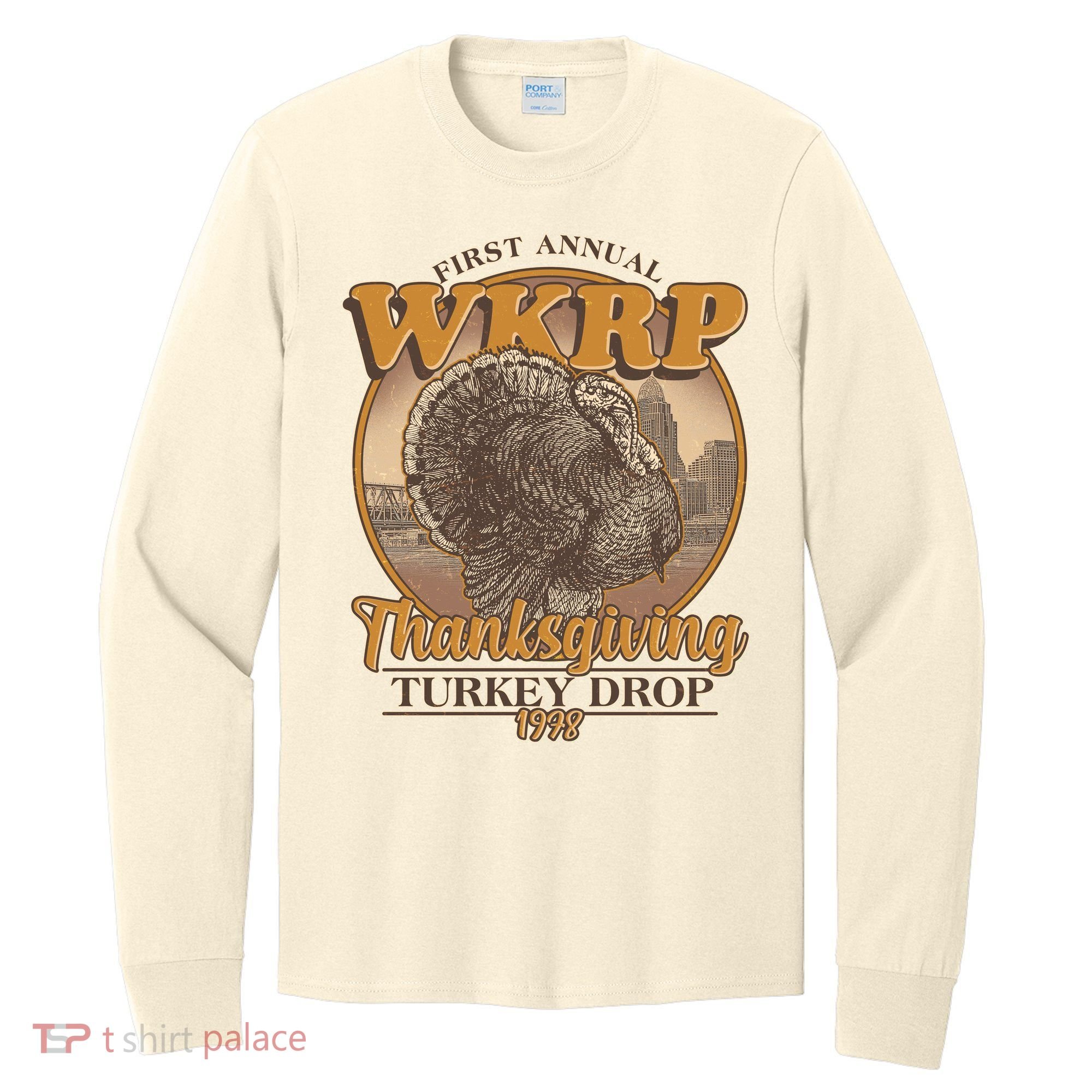 WKRP Turkey Drop 1978 Long Sleeve Shirt