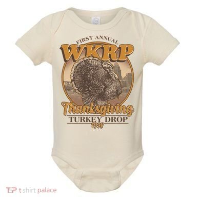 WKRP Turkey Drop 1978 Baby Bodysuit