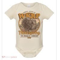 WKRP Turkey Drop 1978 Baby Bodysuit thumb 0