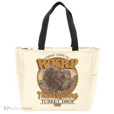WKRP Turkey Drop 1978 Tote Bag