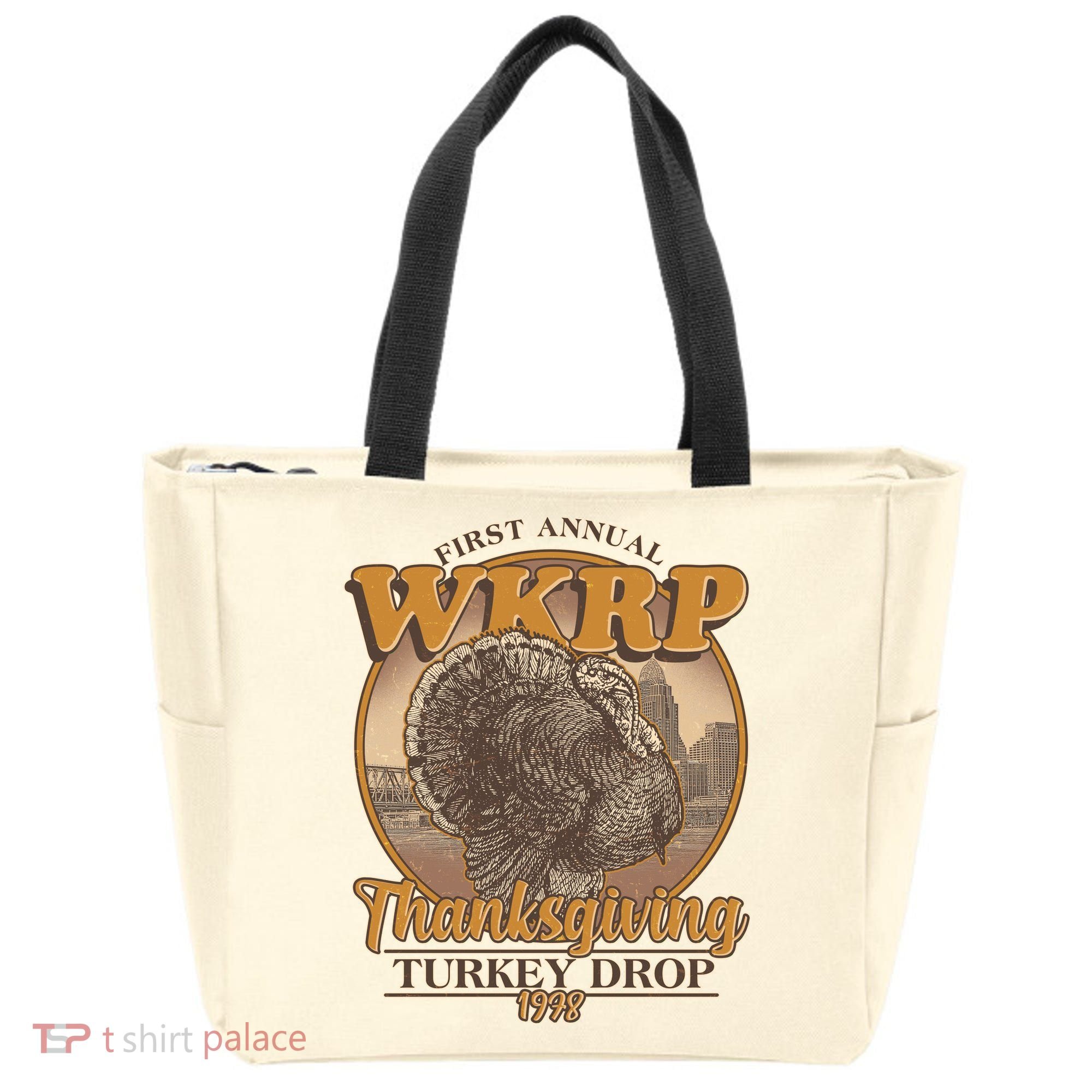WKRP Turkey Drop 1978 Tote Bag