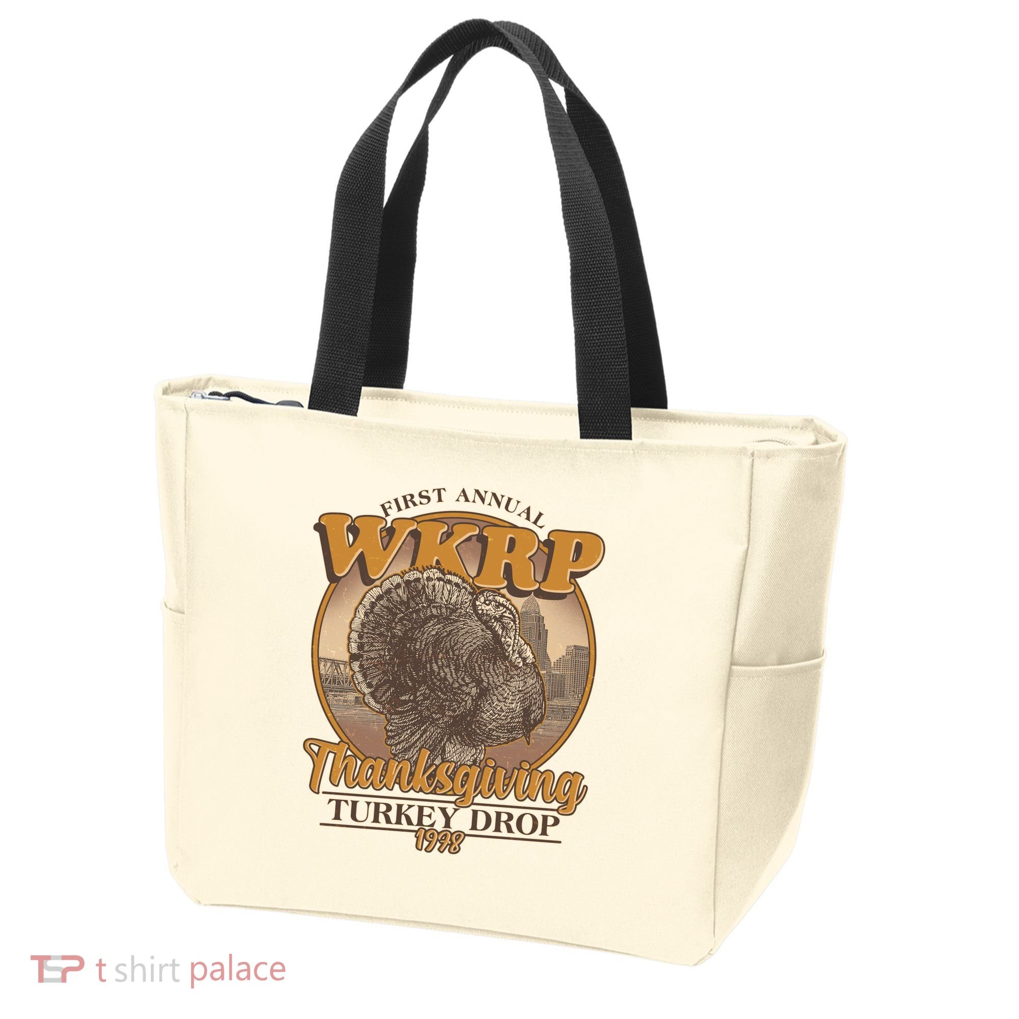 WKRP Turkey Drop 1978 Tote Bag