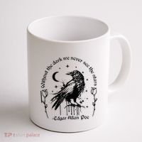 Without The Dark We Never See The Stars Teacher Funny Coffee Mug thumb 1