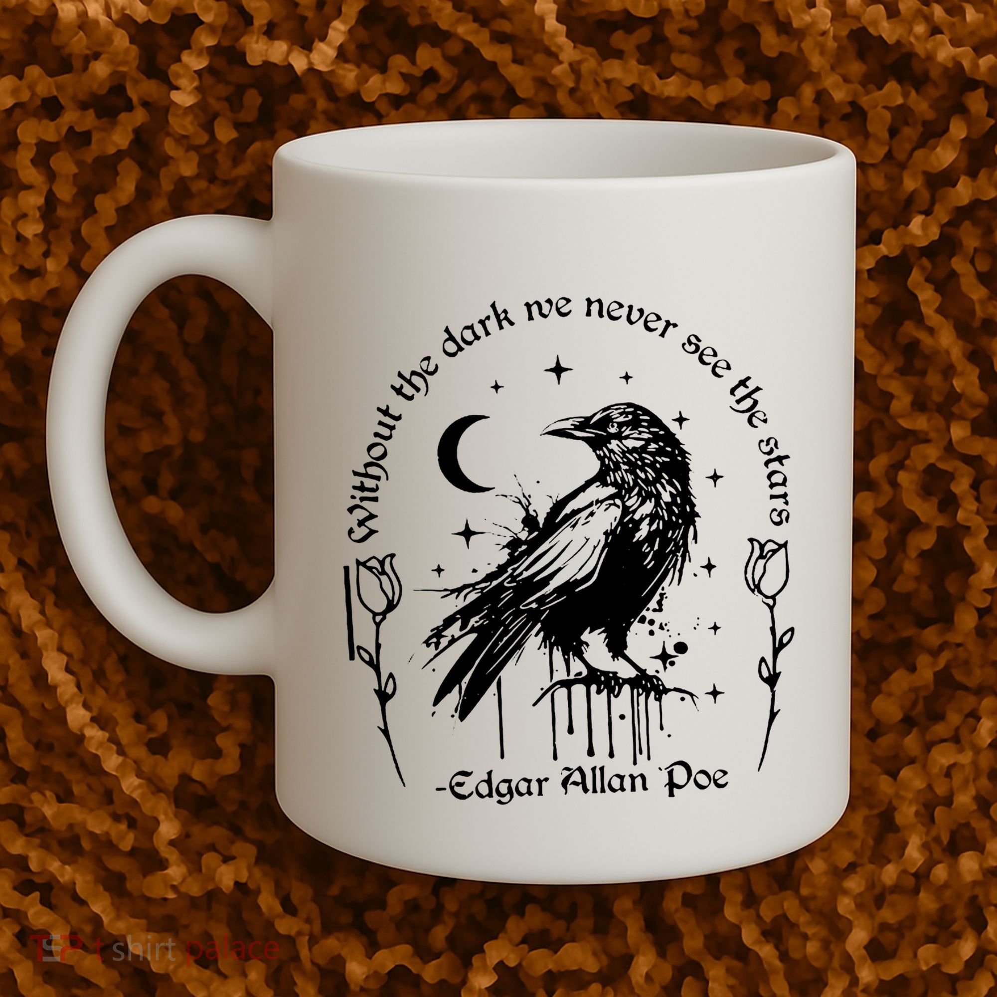 Without The Dark We Never See The Stars Teacher Funny Coffee Mug