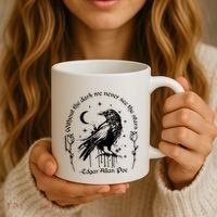 Without The Dark We Never See The Stars Teacher Funny Coffee Mug thumb 3
