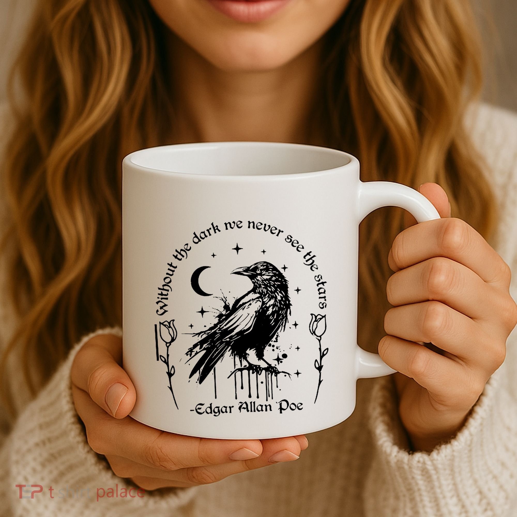Without The Dark We Never See The Stars Teacher Funny Coffee Mug