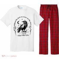 Without The Dark We Never See The Stars Teacher Funny Pajama Set thumb 0