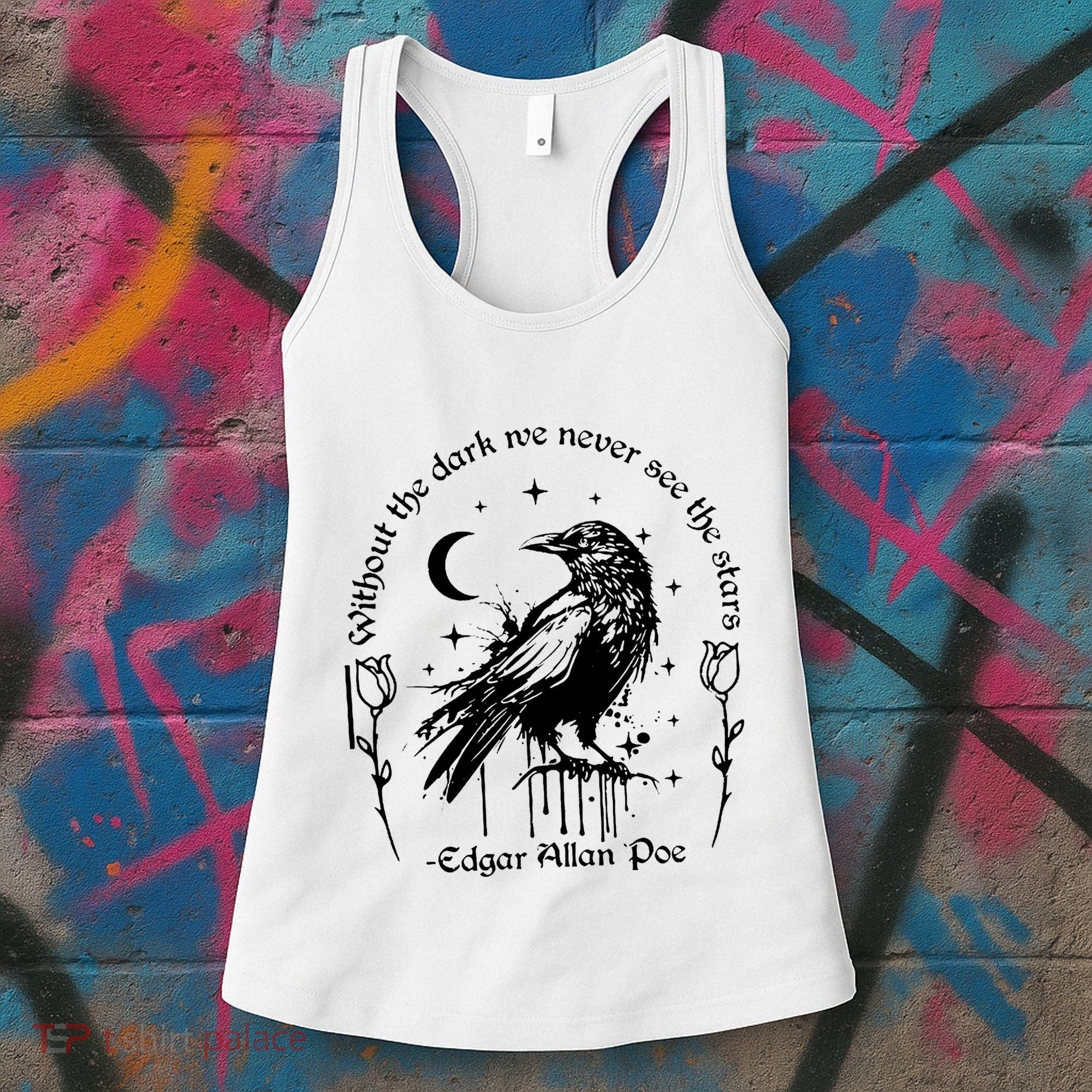 Without The Dark We Never See The Stars Teacher Funny Women's Tank Top
