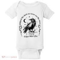 Without The Dark We Never See The Stars Teacher Funny Baby Bodysuit thumb 0